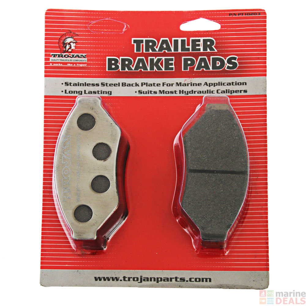 Buy Trojan Stainless Steel Hydraulic Brake Pads for MK3 Qty 4 online at