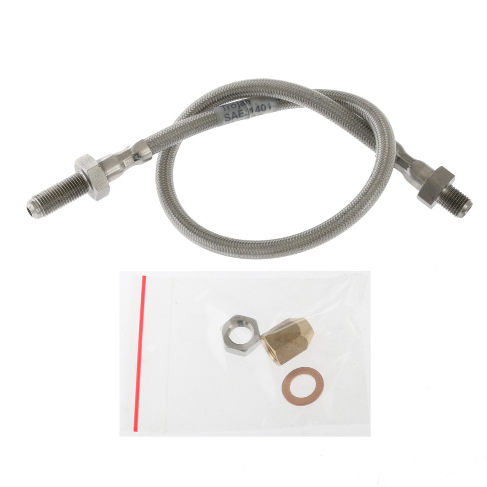 Buy Trojan Stainless Braided Brake Hose 3/8in UNF Male online at Marine