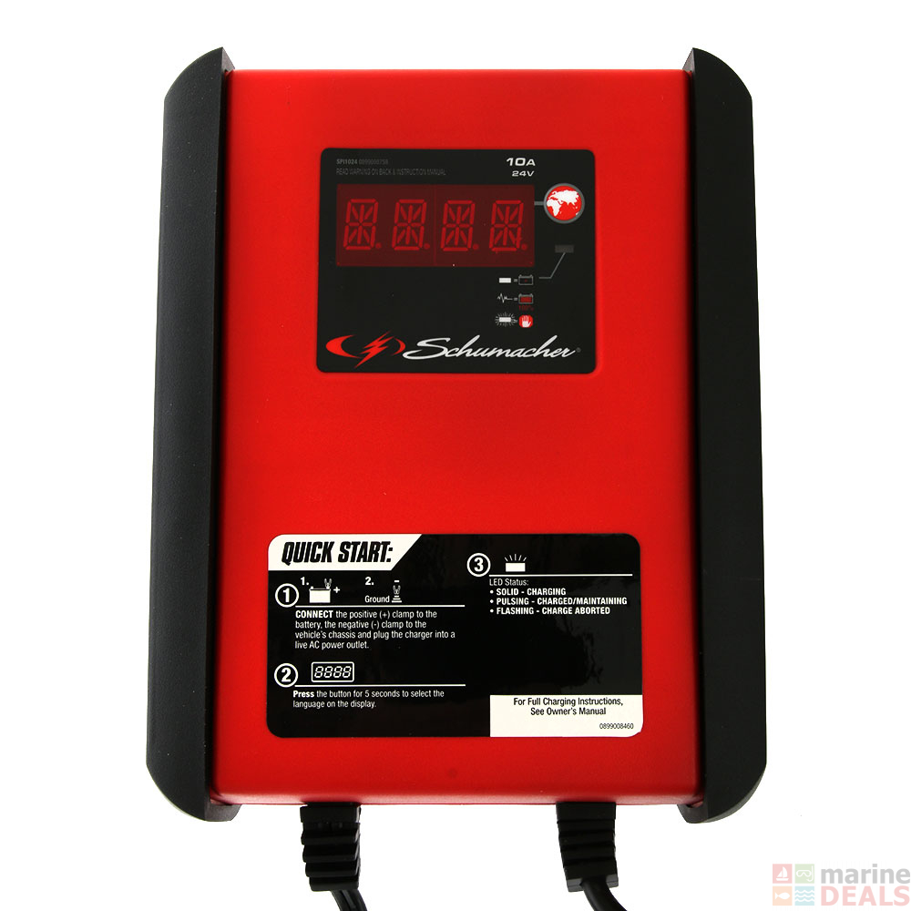 Buy Schumacher Electric SPI10-24 Automatic Battery Charger 10A/24V