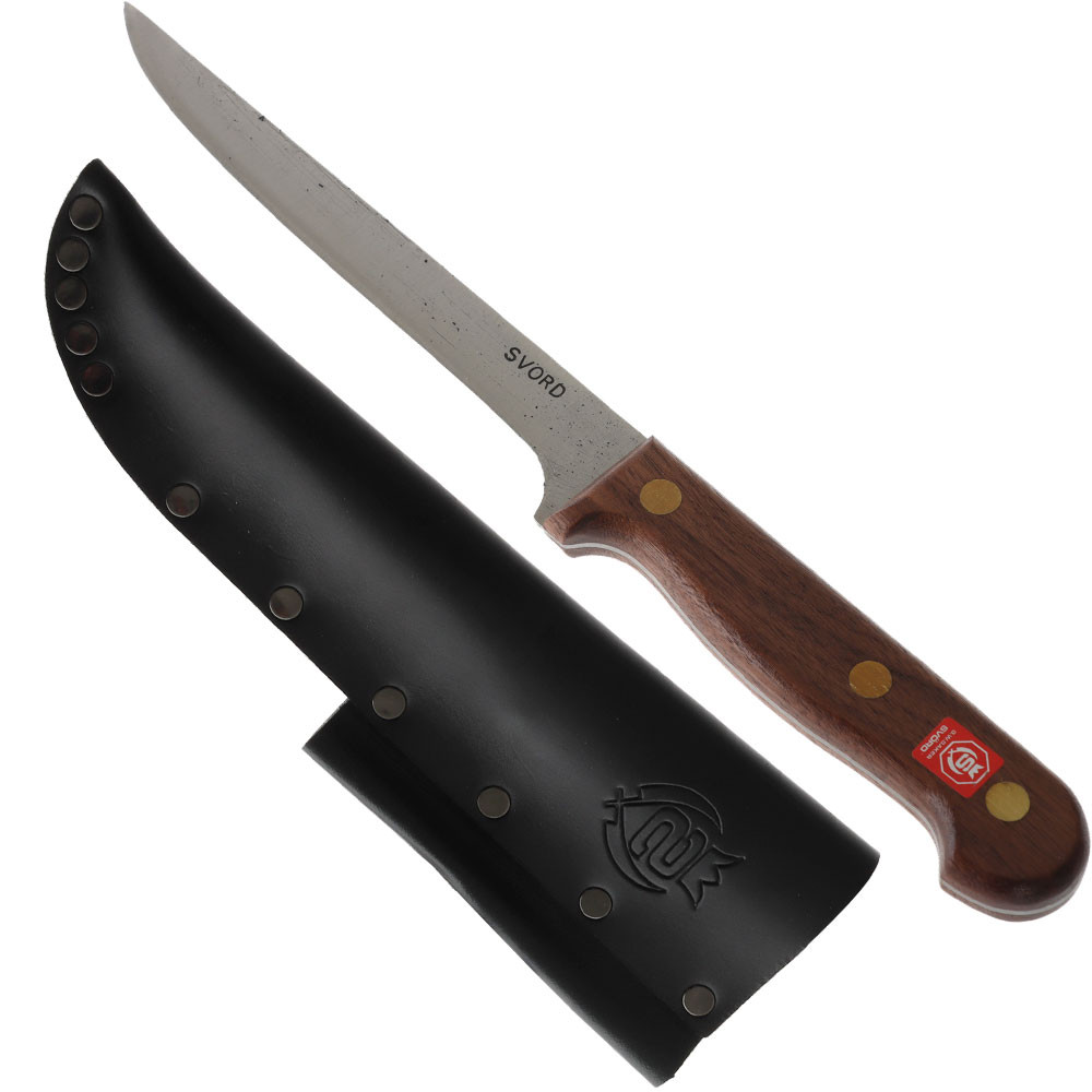 Buy Svord Fillet Knife with Leather Sheath 6in online at