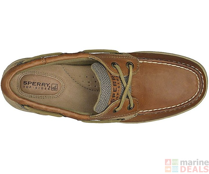 sperry bluefish 2 eye linen oat women's shoe