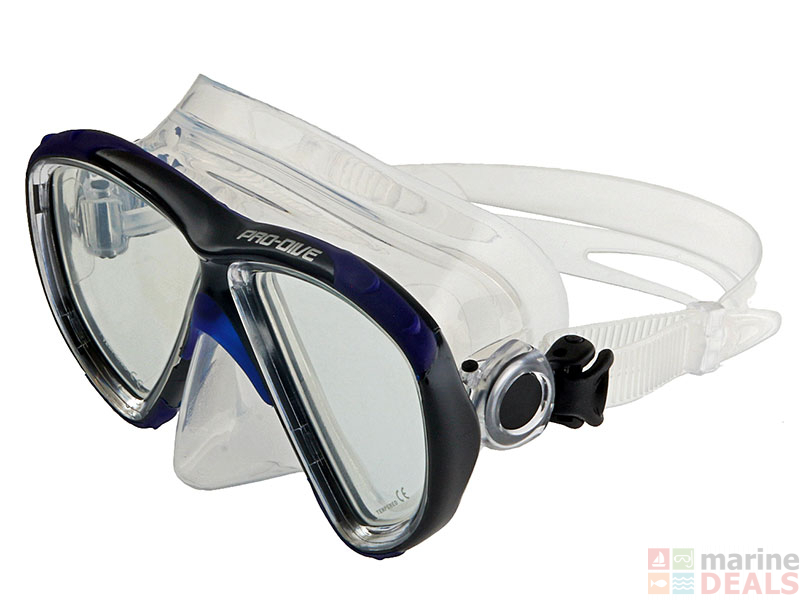 Buy ProDive Optical Lens Dive Mask Blue with Corrective Lenses online