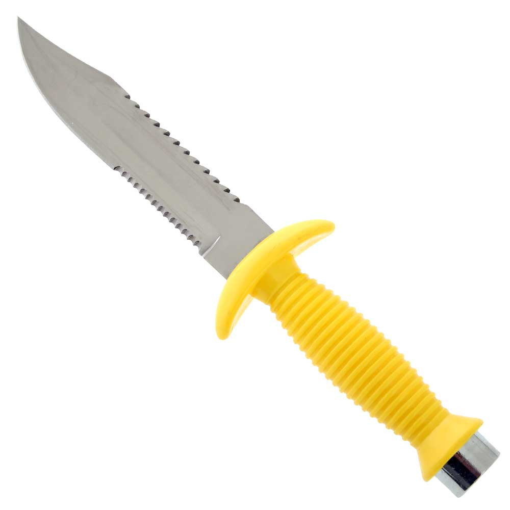 Buy ProDive Sphinx Dive Knife with Sheath 150mm Yellow online at