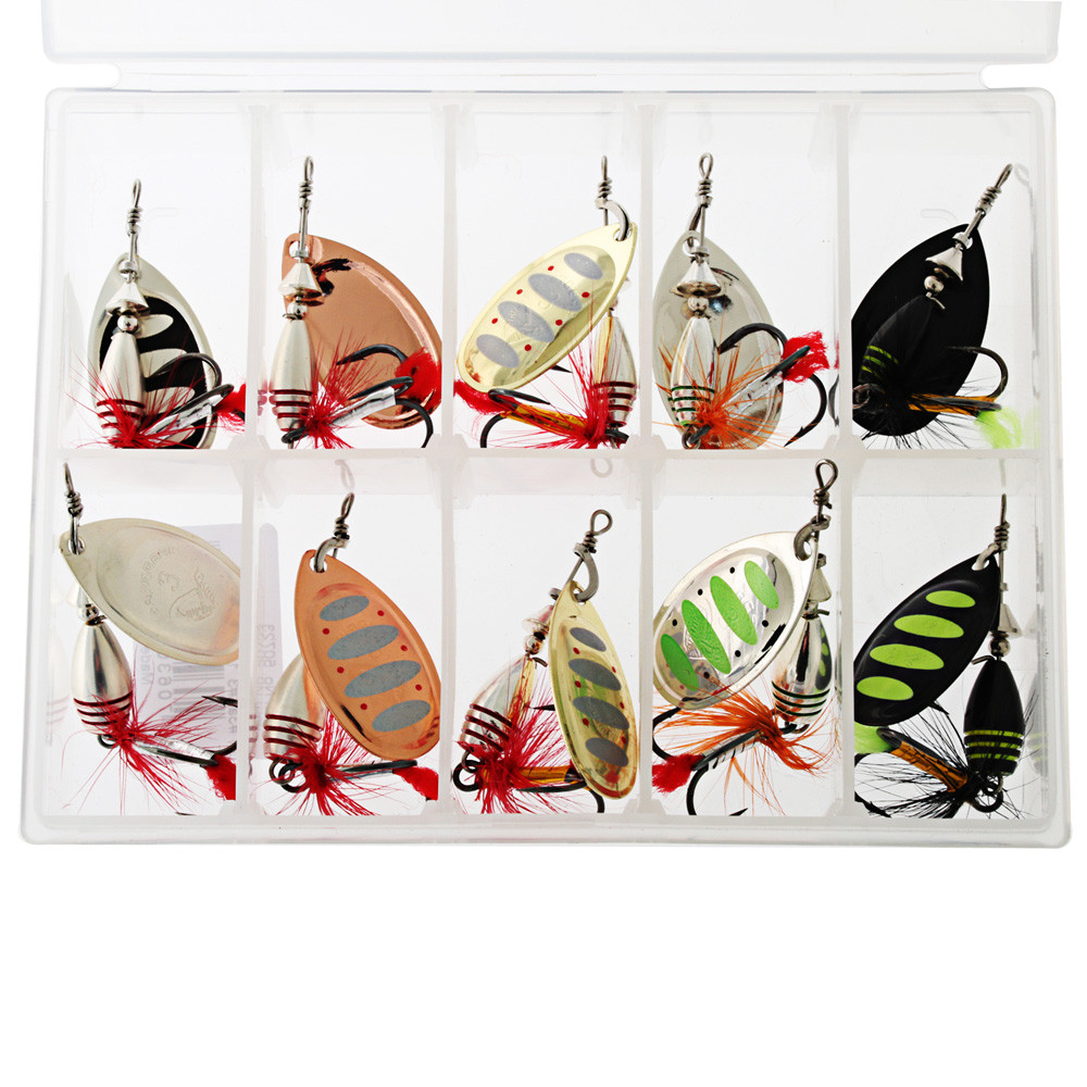 Buy Savage Gear Rotex Spinner Trout Lures Kit 3A and 3 Qty 10 online