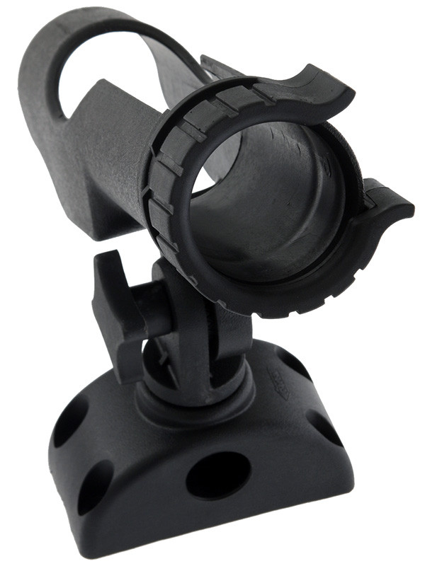 Buy Adjustable Plastic Rod Holder Black online at