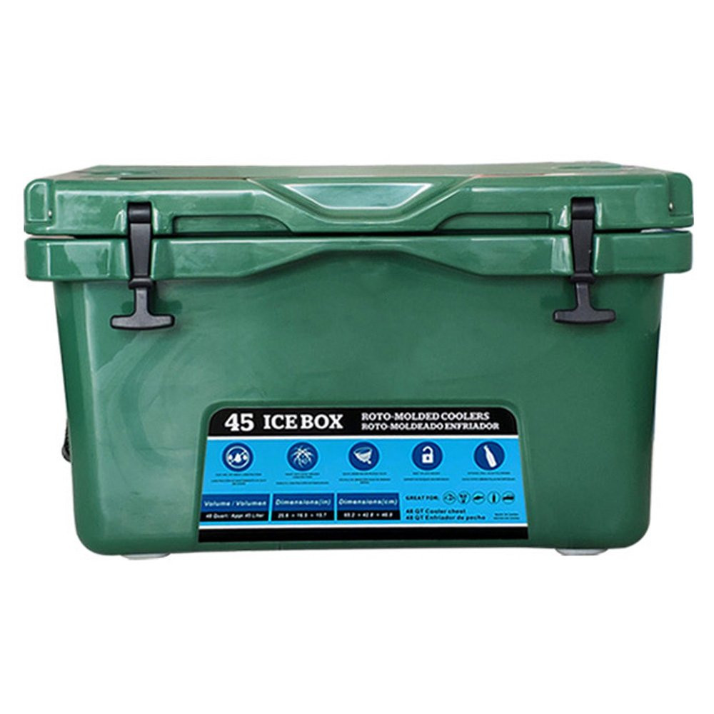 Buy Heavy Duty Roto Chilly Bin Cooler Box 45L Green online at Marine