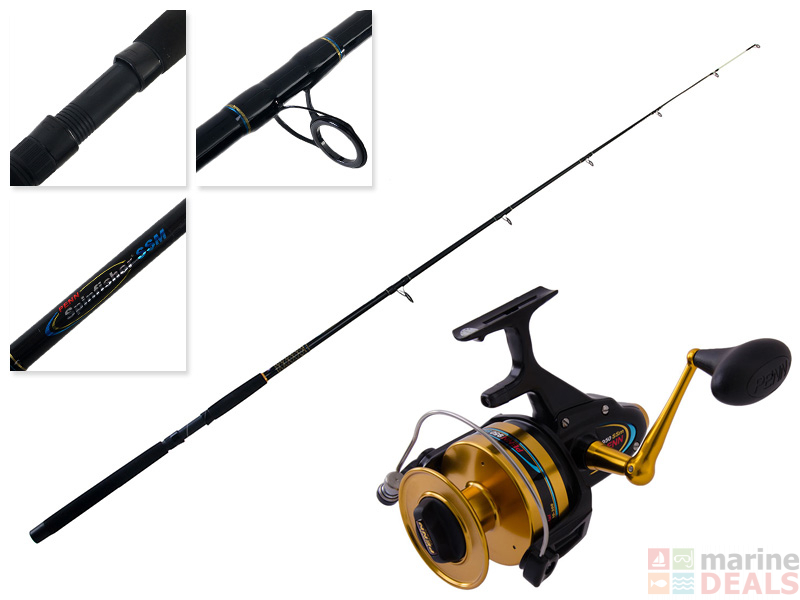 penn boat rod combo