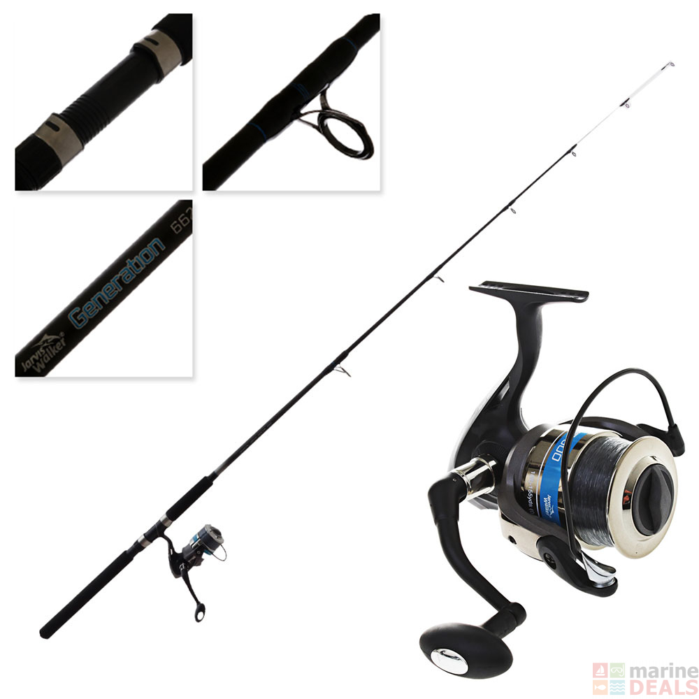 Buy Jarvis Walker Generation 600 Spinning Boat Combo with Line 6ft 6in ...