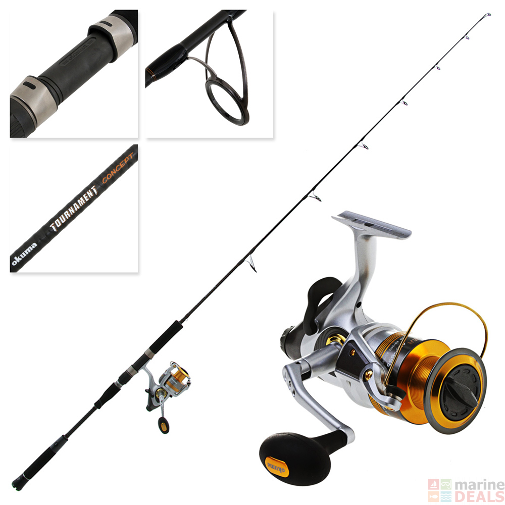 Buy Okuma Avenger Baitfeeder 65 And Tournament Concept Boat Combo
