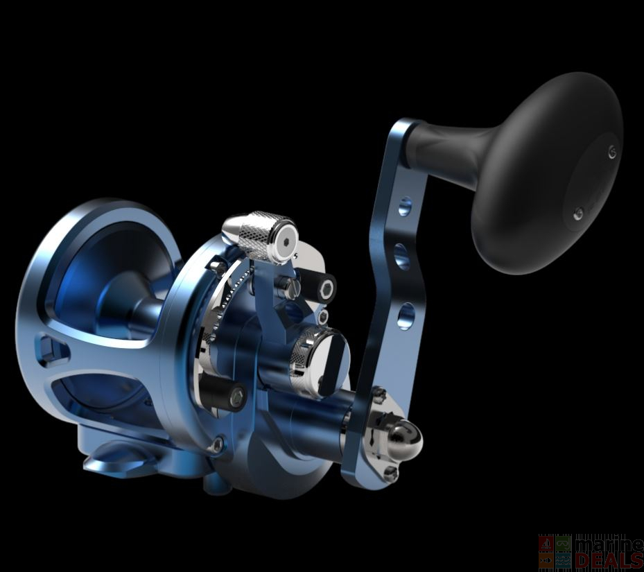 Buy Avet SX5.3 G2 Single Speed Lever Drag Reel with Glide Plate Blue