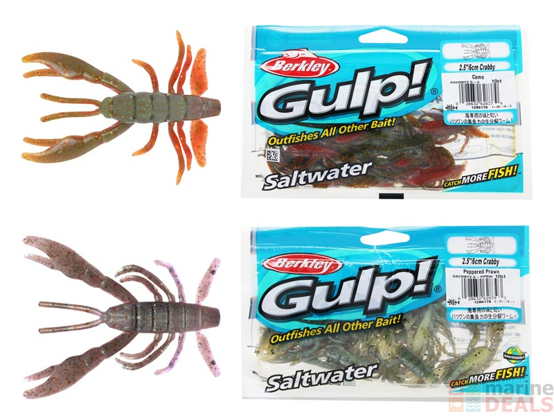 Berkley gulp crabby clearance
