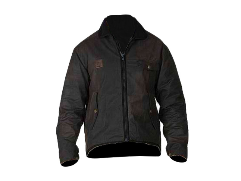 Buy Swanndri Mens Waimak Oilskin Jacket with Wool Lining online at