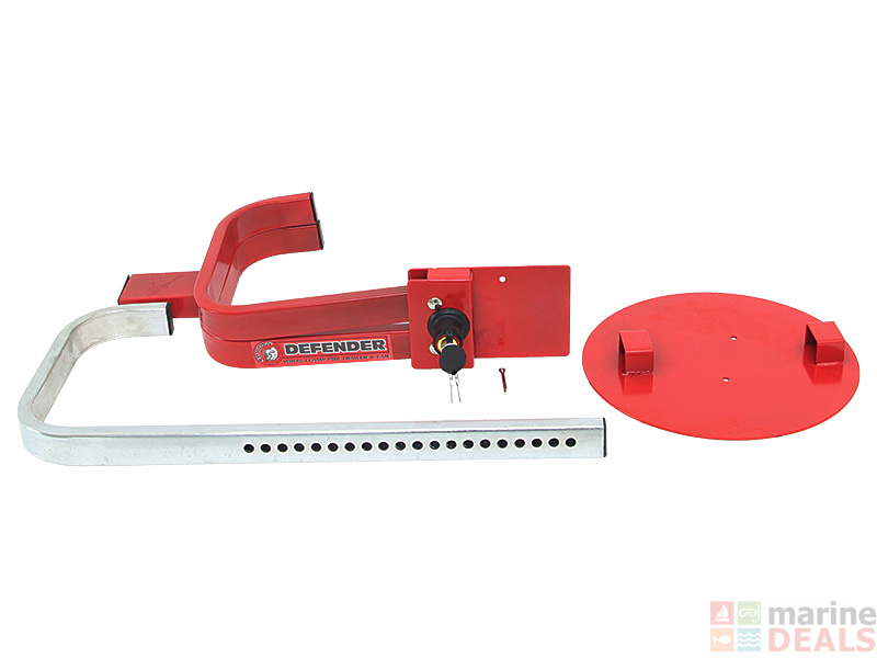 Buy Trojan Defender Wheel Clamp Suits Tyre Width 195235mm online at
