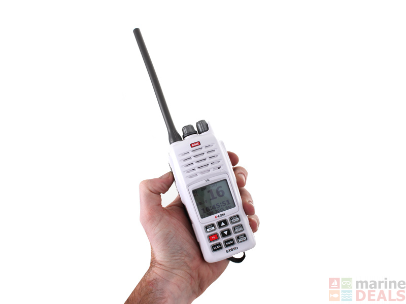 Buy GME GX850W Floating Handheld VHF Radio with GPS online ...
