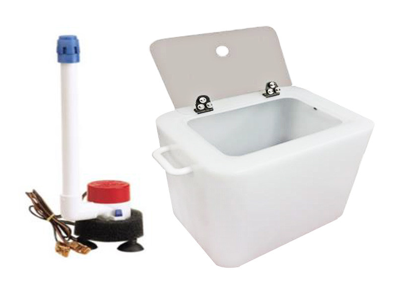 Buy HiTech Live Bait Tank with Fixed Acrylic SeeThrough Lid 30L