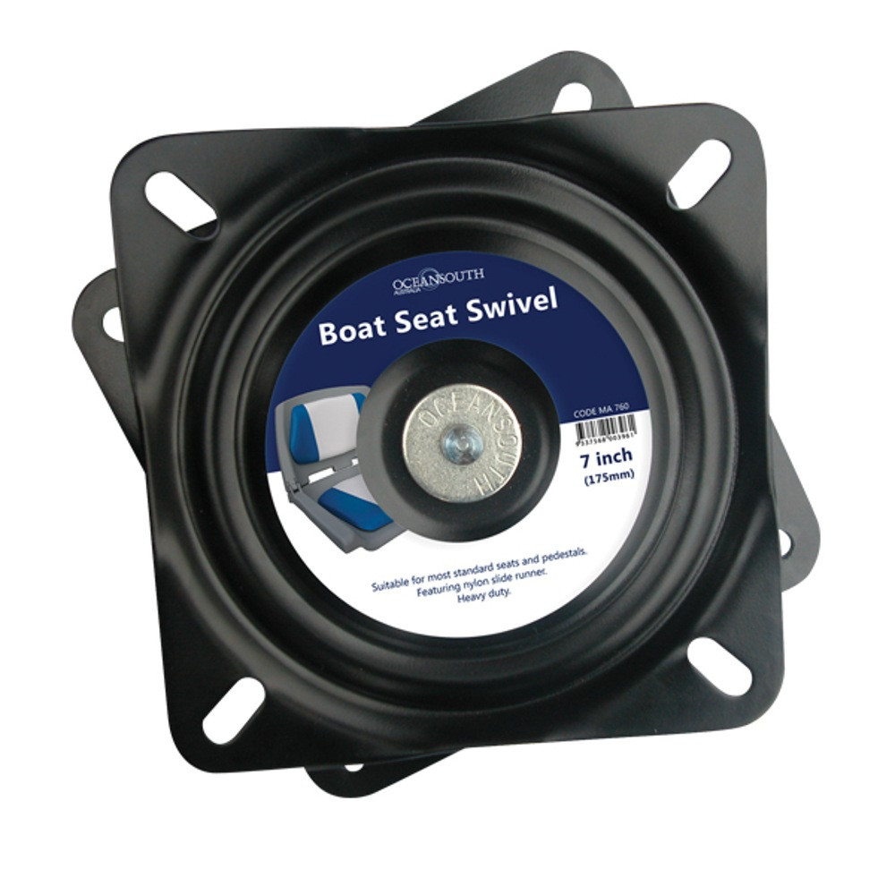 Buy Oceansouth Boat Seat Swivel 175mm Black online at