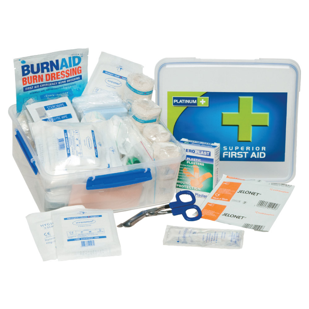 Buy Platinum Offshore 136 Piece First Aid Kit with Plastic Case online at
