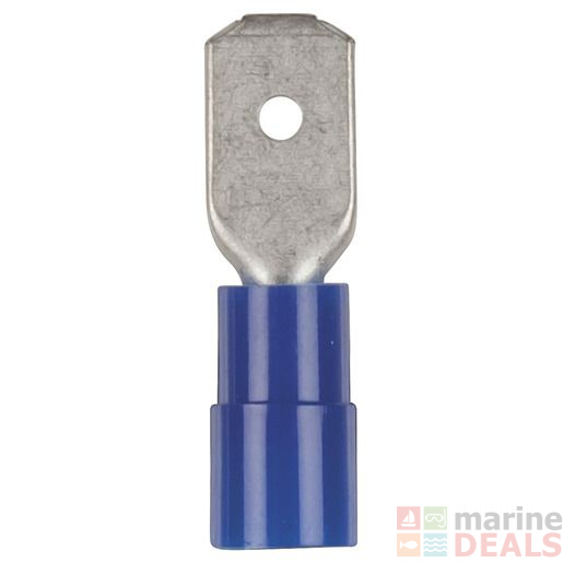 Buy Connex Spade Terminal Blue Male online at