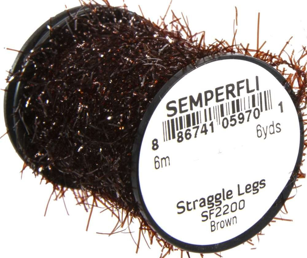 Buy Semperfli Straggle Fly Tying Legs Brown online at Marine-Deals.com.au