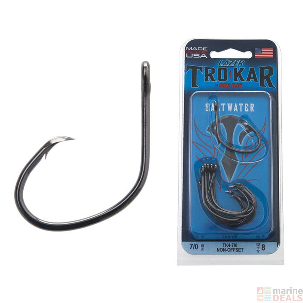 Buy Trokar TK4 Lancet Circle Non-Offset IGFA Hooks online at Marine ...