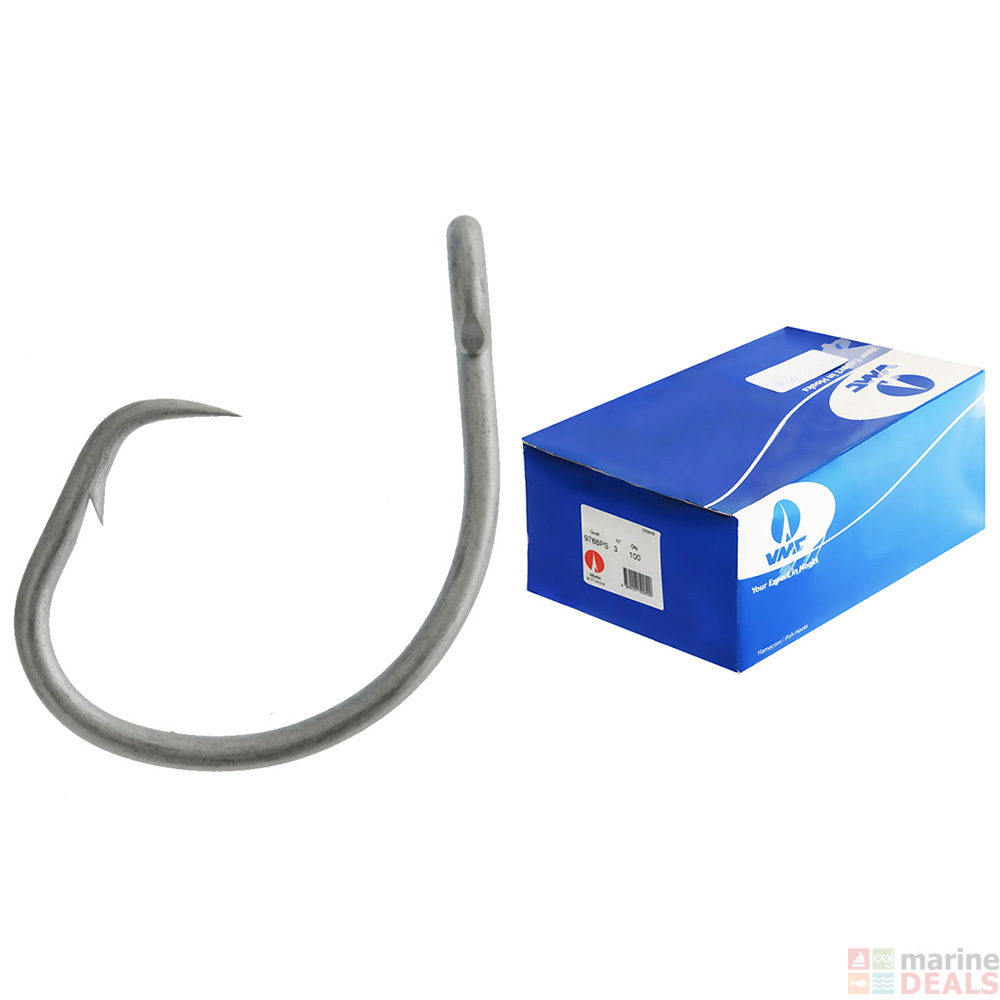 Buy VMC 9788PS Circle Hooks Bulk Pack Size 3 Qty 100 online at