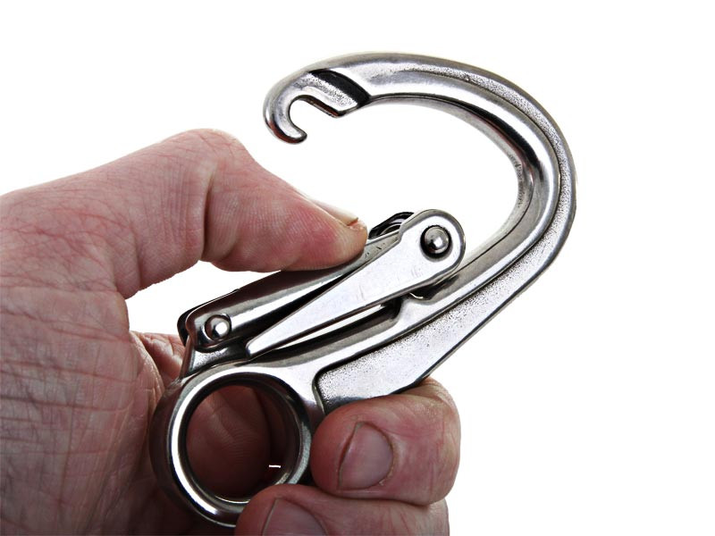 Buy Stainless Double Locking Safety Hook 19mm 1550kg online at Marine