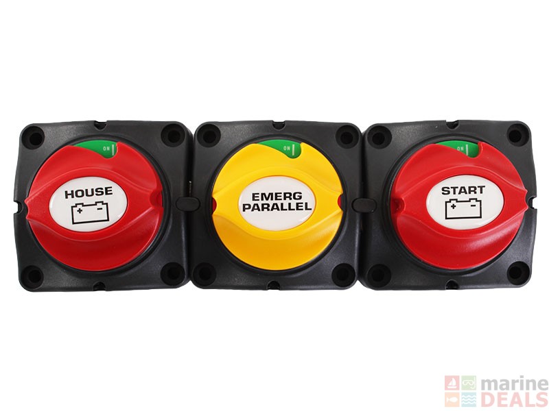 Buy BEP Marine Dual Battery Switches with Emergency Parallel online at
