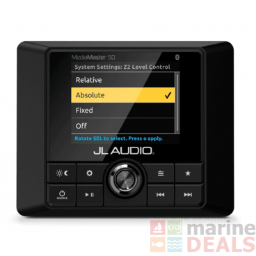 JL Audio MM50 Full-Colour LCD Weatherproof Source Unit 25W