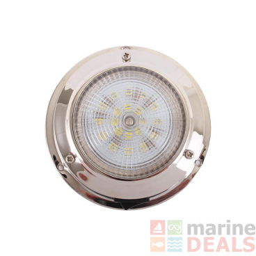 Stainless 4in LED Dome Light 1.7w 21lm
