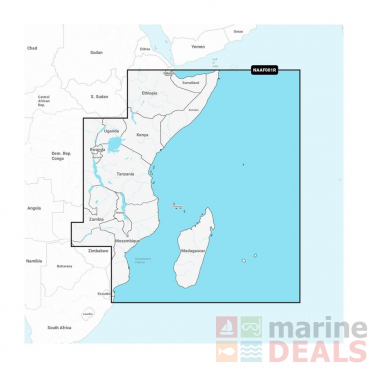 Navionics Plus Chart Card Africa SD/MSD