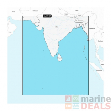 Navionics Plus Chart Card Indian Subcontinent SD/MSD