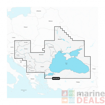 Navionics Plus Chart Card Eastern and Southern Europe SD/MSD