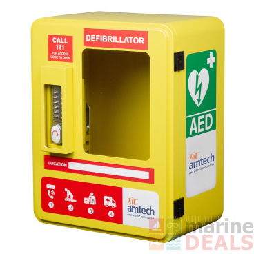 Outdoor Lockable Defibrillator Cabinet with Alarm