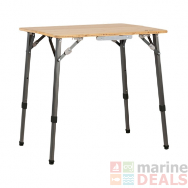 OZtrail Cape Series Folding Bamboo Outdoor Table 65cm