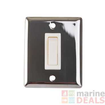 Stainless Steel Wall Light Switch 1 Way