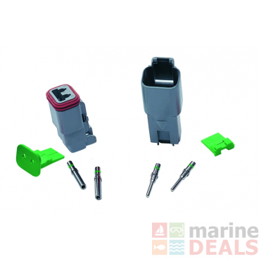 Hella Marine Deutsch 2 Pole DT Connector Set