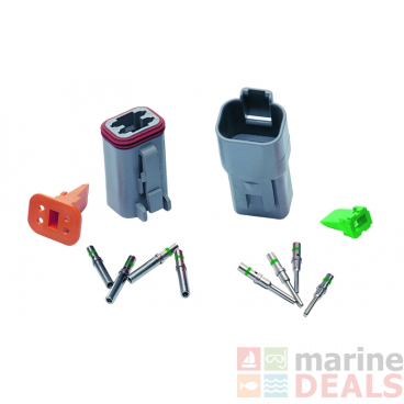 Hella Marine Deutsch 4 Pole DT Connector Set