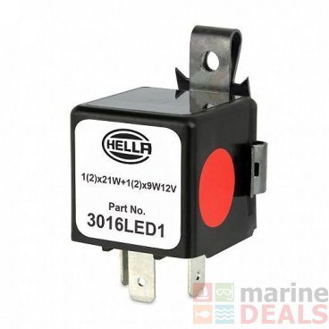 Hella Marine Electronic LED Flasher Unit 12V 30W 3 Pin