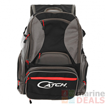 Catch 5 Compartment Tackle Backpack with Tackle Boxes