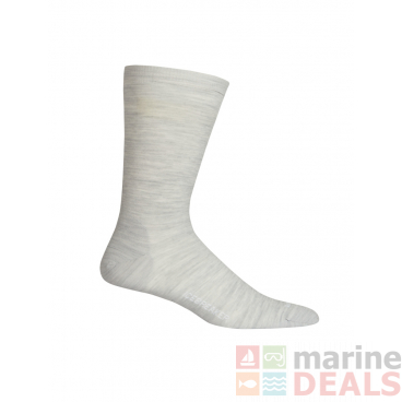 Icebreaker Merino Hybrid Cool-Lite Mens Socks White US13-14.5