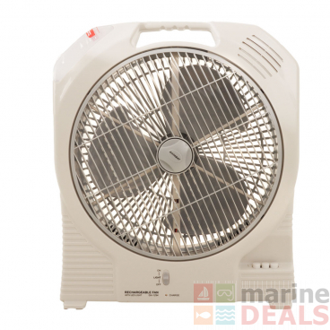 AC/DC Rechargeable Oscillating Fan 14in