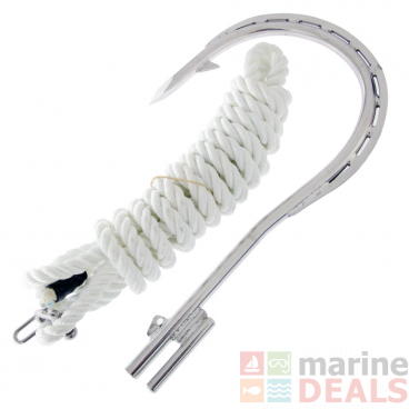 Sea Harvester Flying Gaff Rope and Head 185mm Gape Large