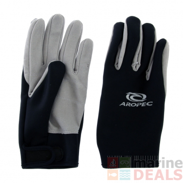 Aropec AquaThermal Amara Fleece Lined Dive Gloves 2mm Black