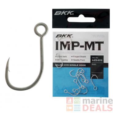 BKK IMP Inline Single Hook Size 1 Qty 9