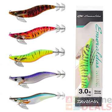 Daiwa Emeraldas Nude Squid Jig Size 3 110mm