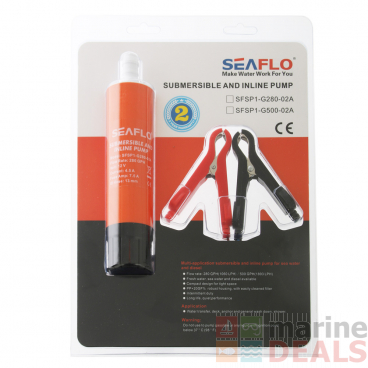 Seaflo Submersible Inline Pump 12V 280GPH