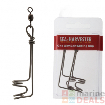 Sea Harvester One Way Slidebait Swivel Clip Qty 2