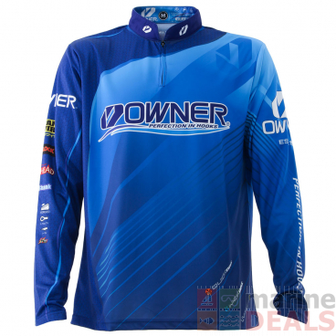 Owner Mens Performance Fishing Jersey Extra Large