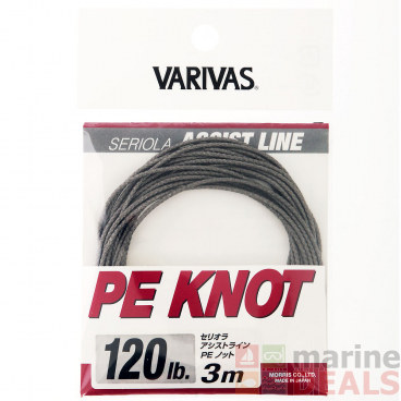 Varivas Seriola Assist Line PE Knot 120lb 3m