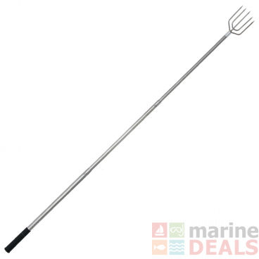 Telescopic Steel Flounder Spear 5-Prong 1.5m